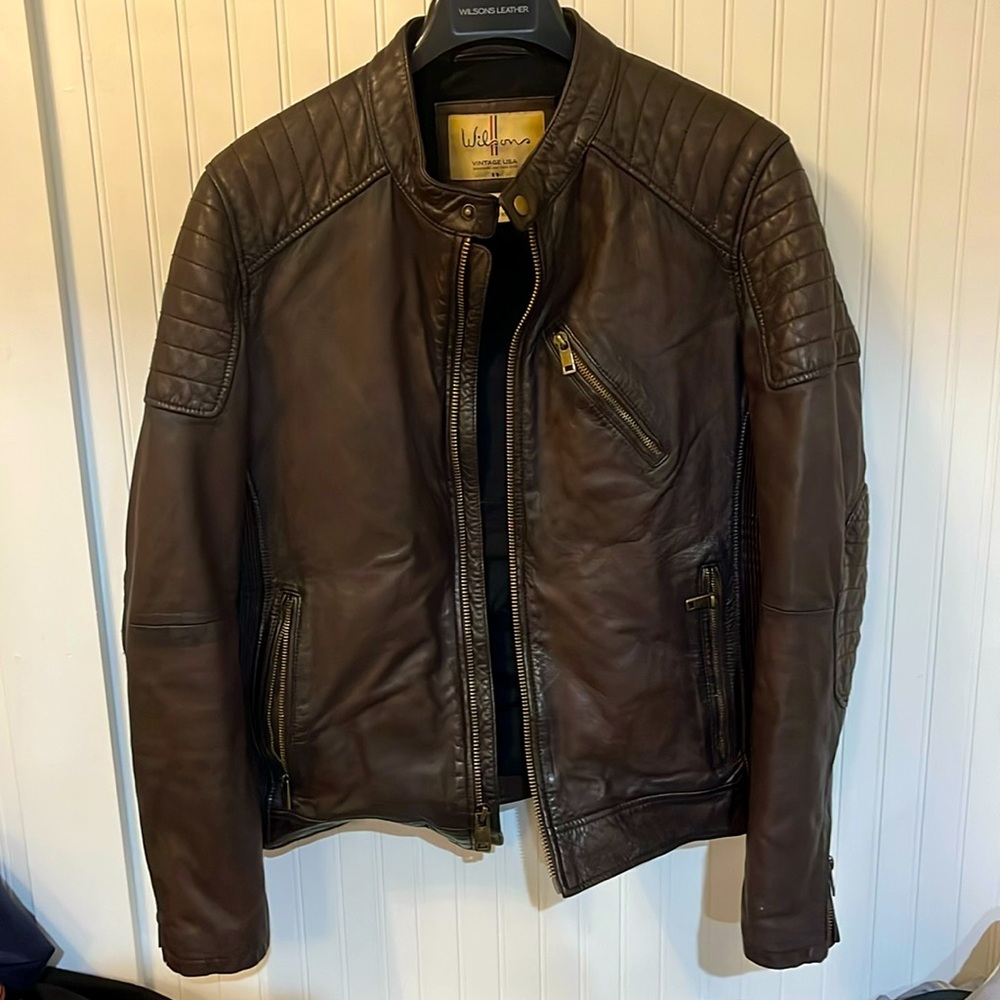 VNTG UsA 100% Leather Jacket